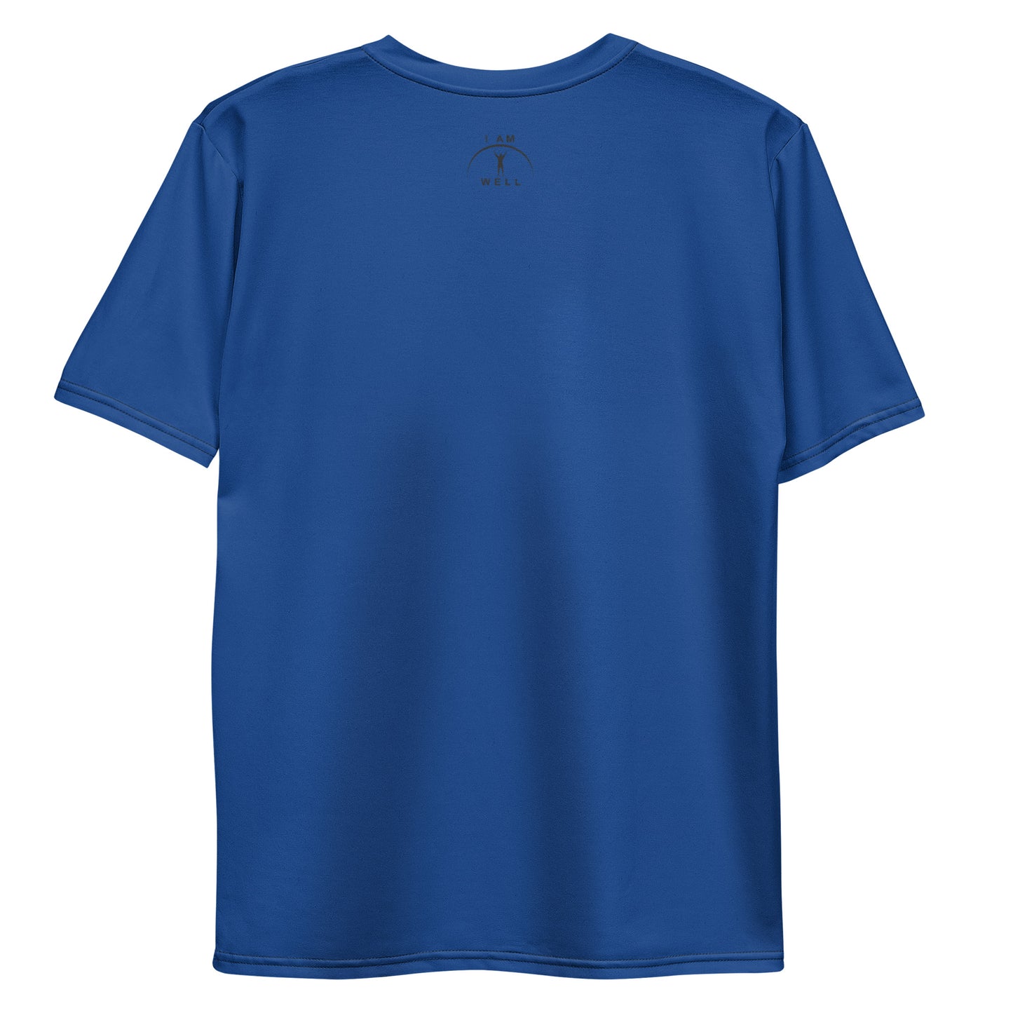 I AM WELL Men's Performance T-Shirt - Sheepdog Blue w/ Black Logo