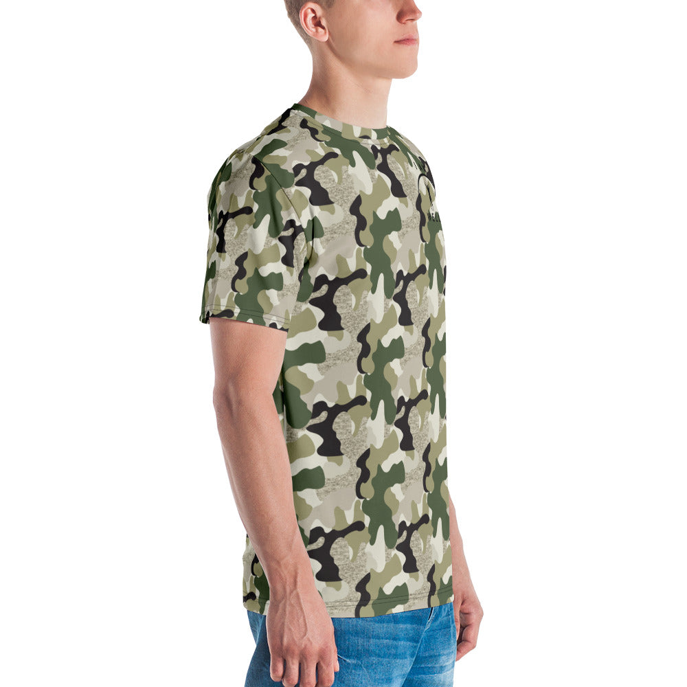 I AM WELL Men's Performance T-Shirt - Camo of all Camos w/ Black Logo