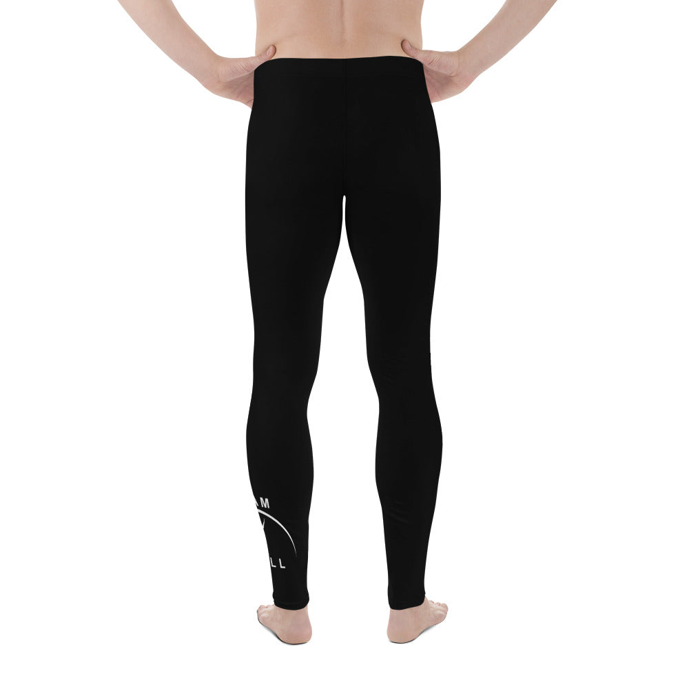 I AM WELL Men's Compression Lower - Black w/ White Logo