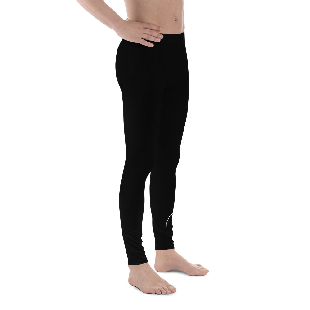 I AM WELL Men's Compression Lower - Black w/ White Logo