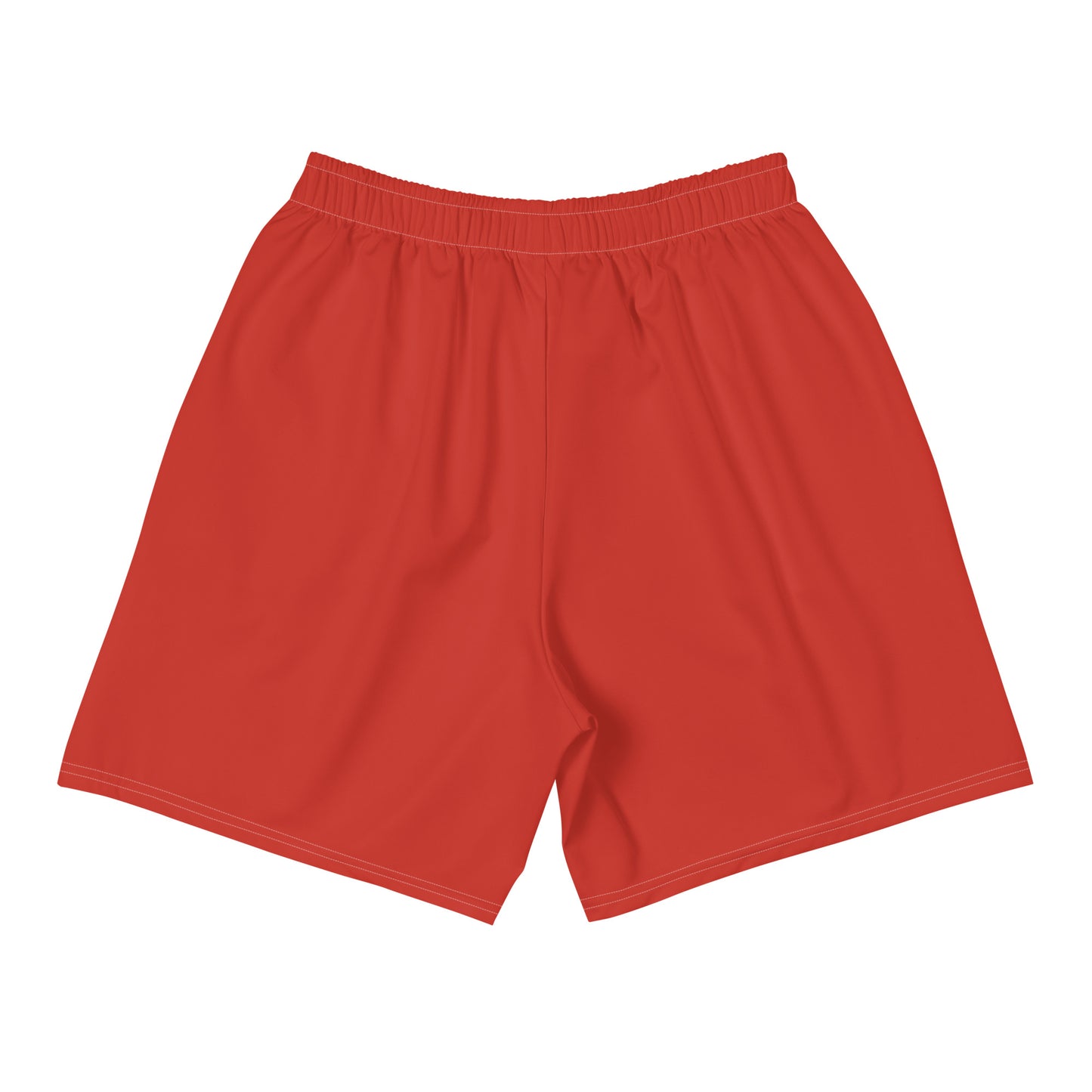 I AM WELL Men's Athletic Shorts - Red w/ White Logo