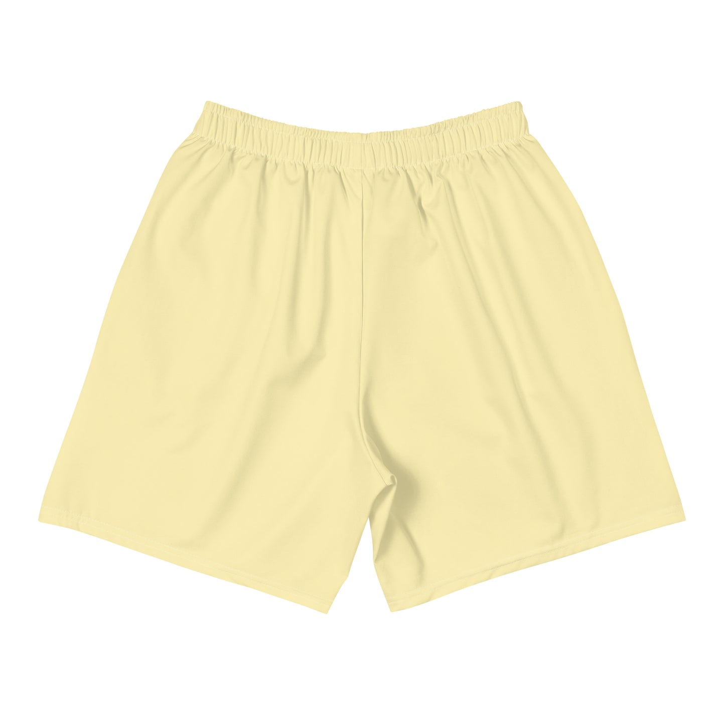 I AM WELL Men's Athletic Shorts - Yellow w/ White Logo