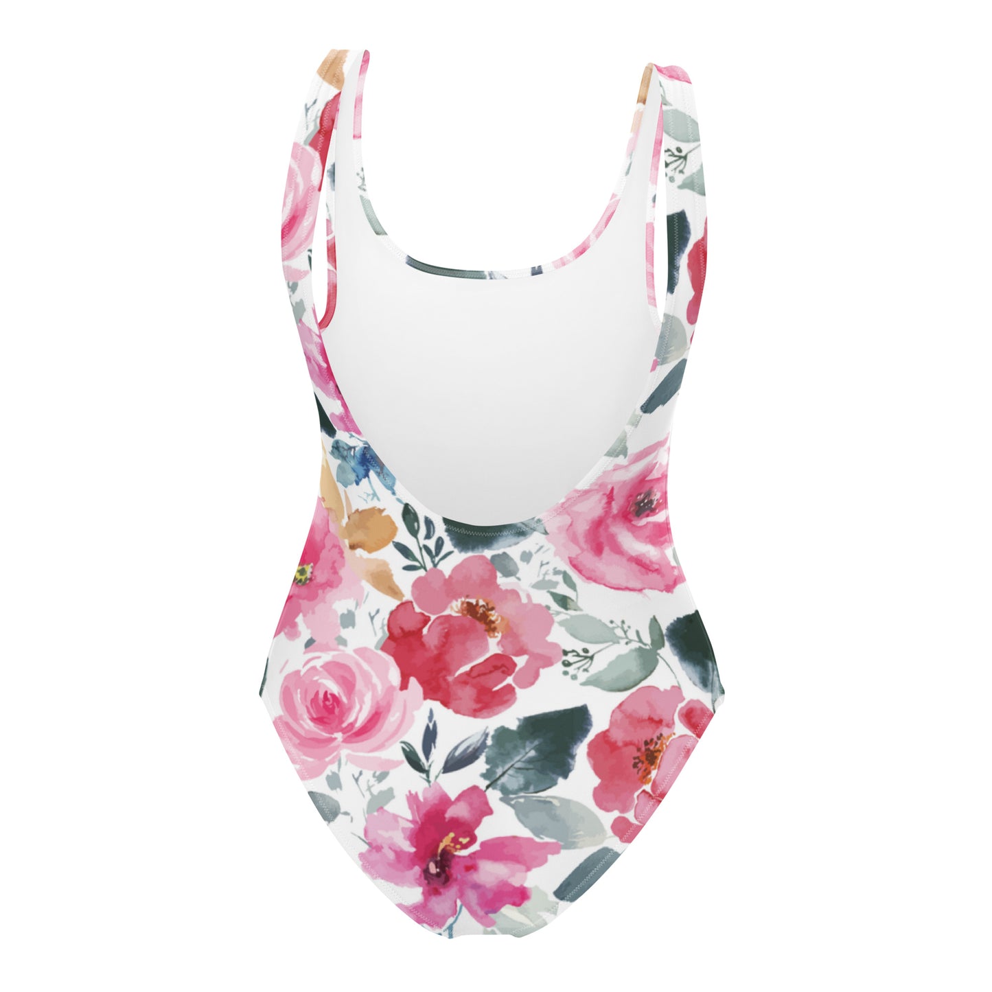 I AM WELL Women's One-Piece Swimsuit Floral