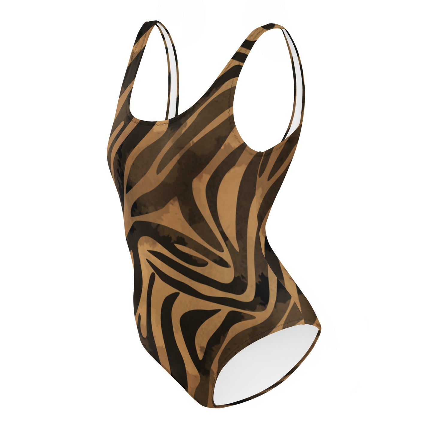 I AM WELL Women's One-Piece Swimsuit Safari