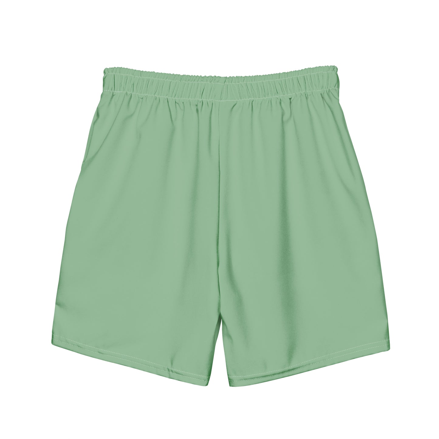 I AM WELL Men's Swim Trunks - Sea Green w/ White Logo