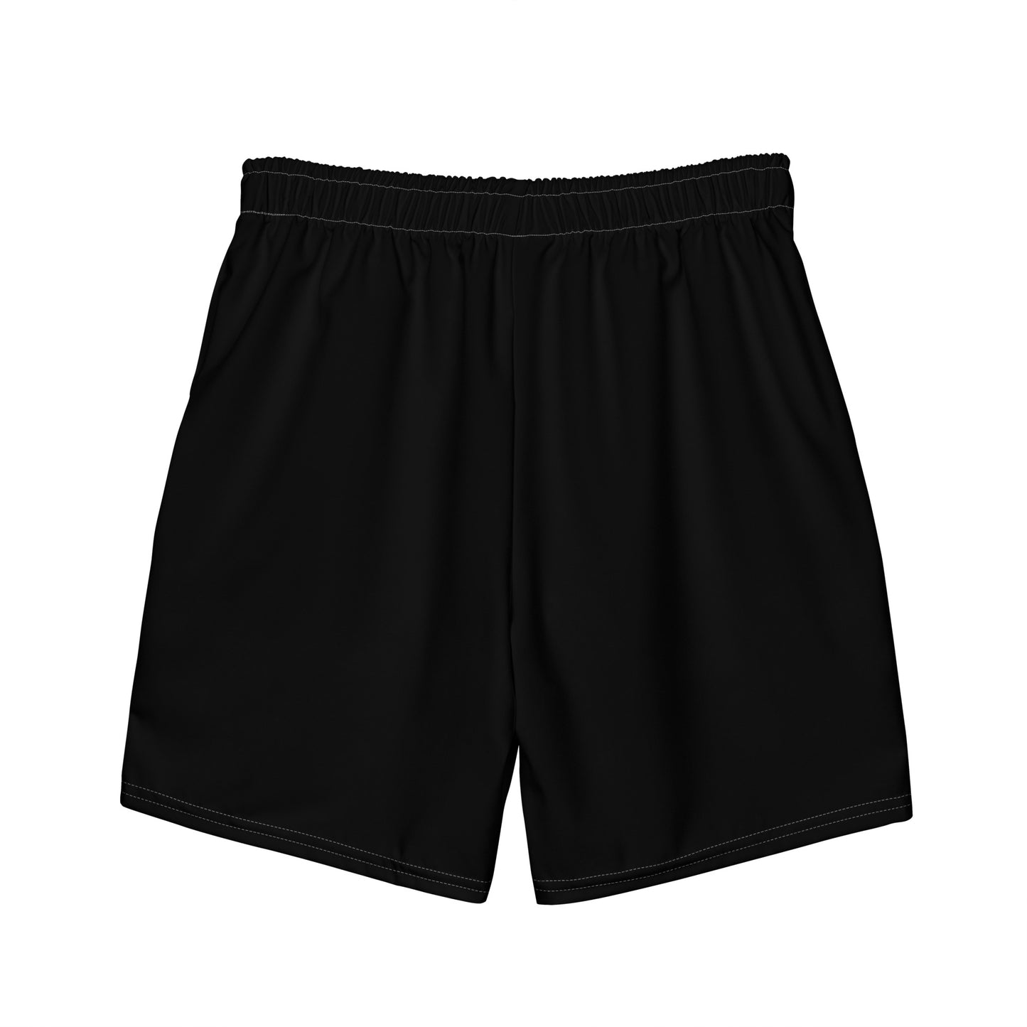 I AM WELL Men's Swim Trunks - Black w/ White Logo