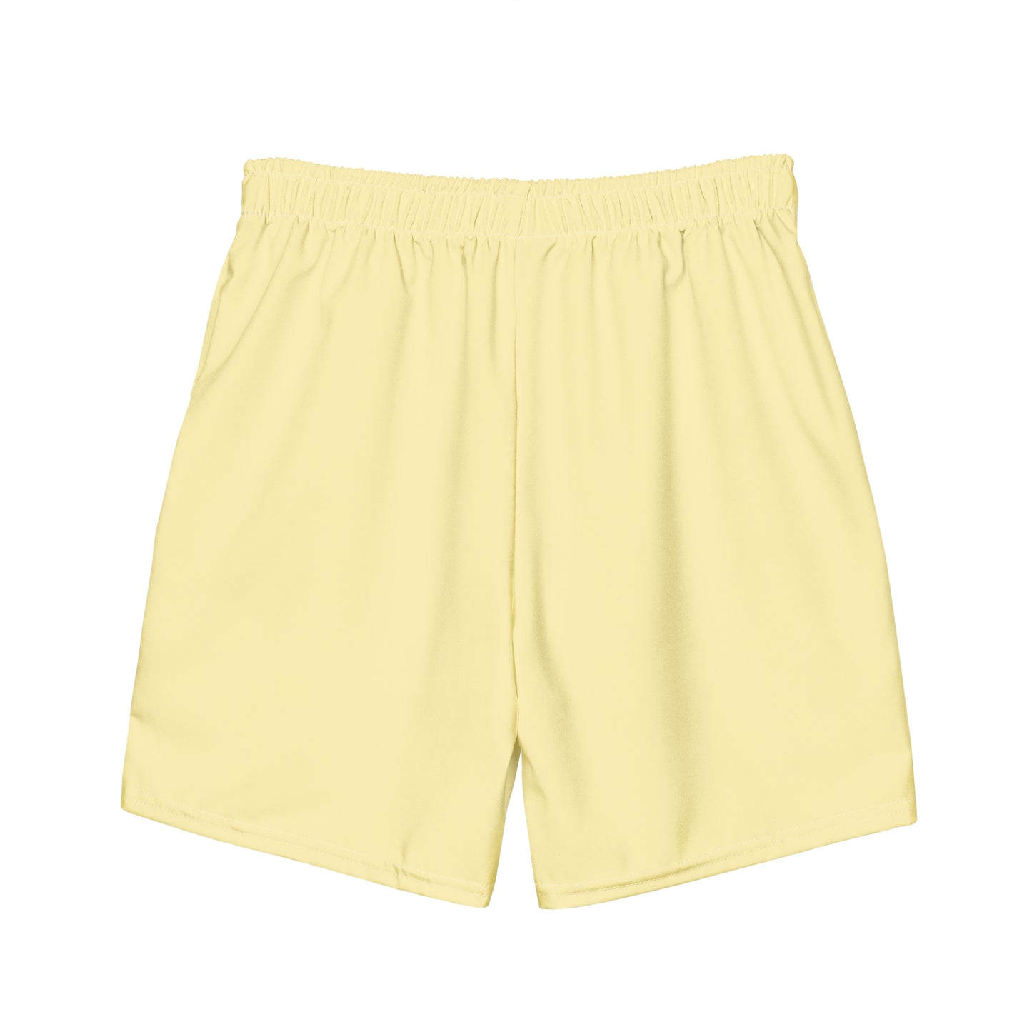 I AM WELL Men's Swim Trunks - Yellow w/ White Logo