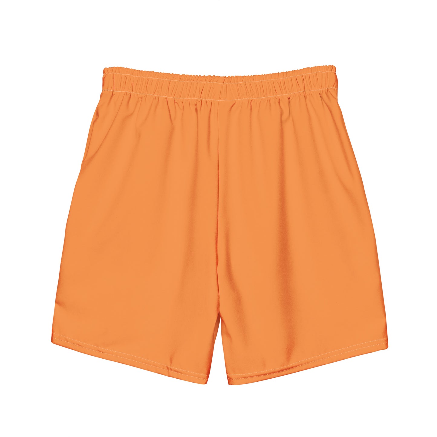 I AM WELL Men's Swim Trunks - Orange w/ White Logo