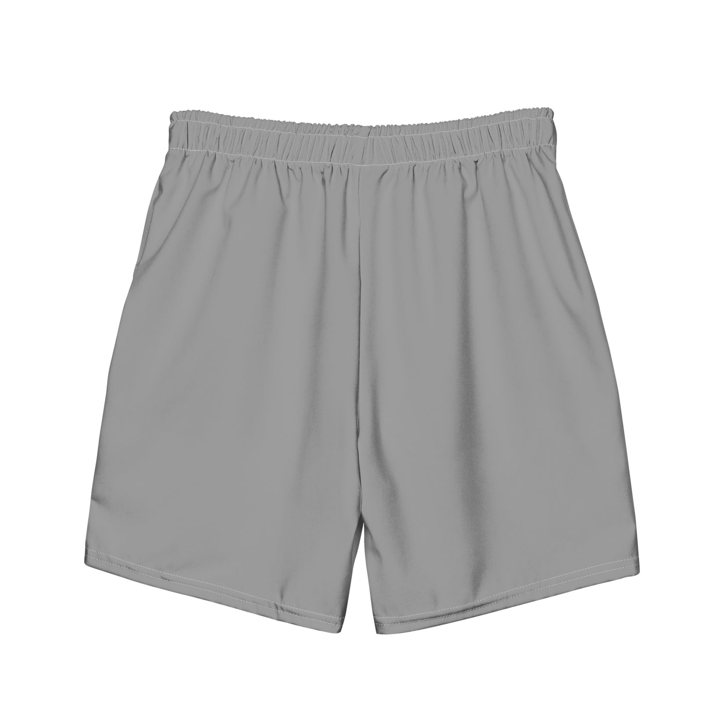 I AM WELL Men's Swim Trunks - Grey w/ White Logo