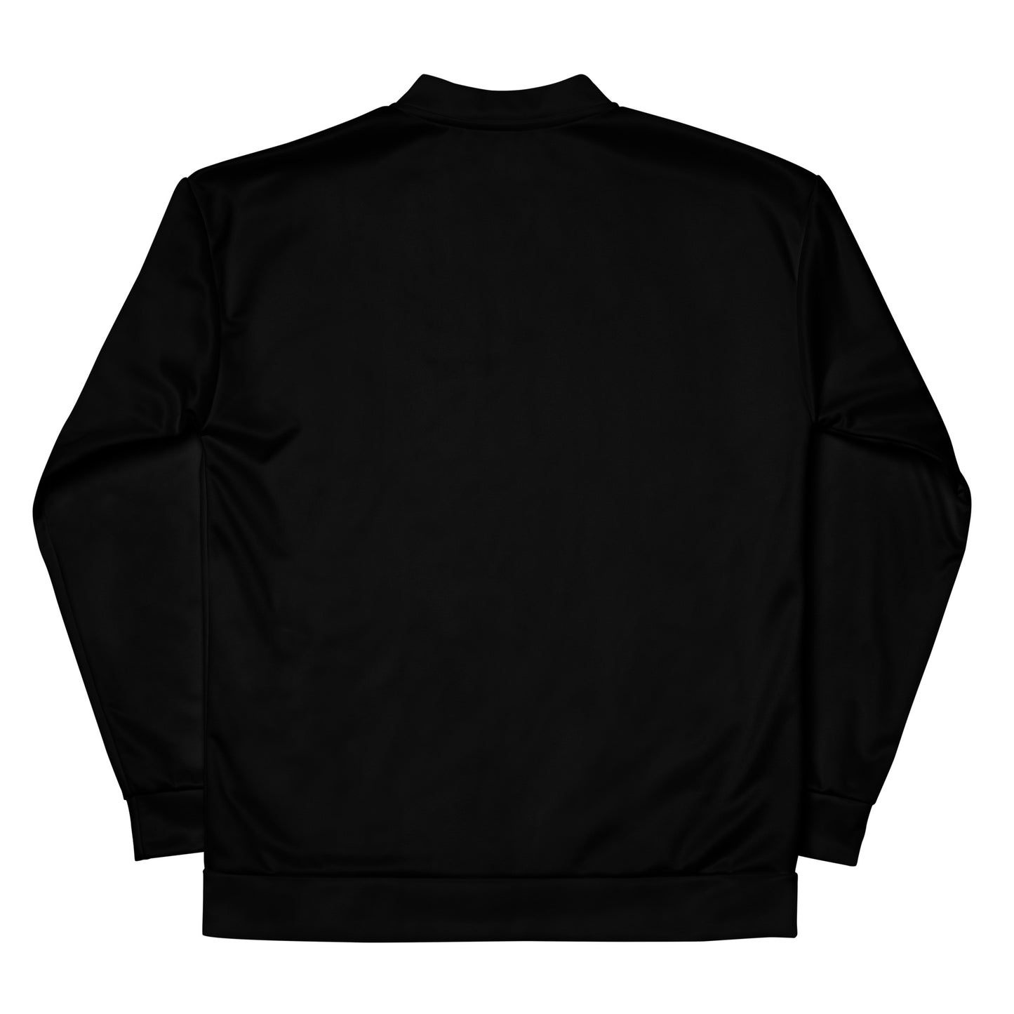 I AM WELL Men's Bomber Jacket - Black w/ White Logo (no back logo)