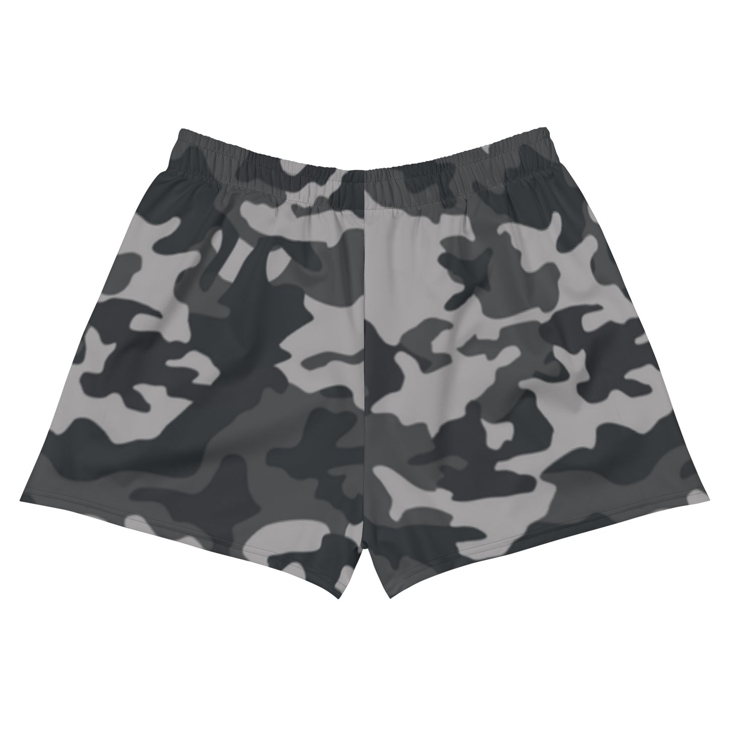 I AM WELL Women’s Camo Athletic Shorts w/ Grey Logo