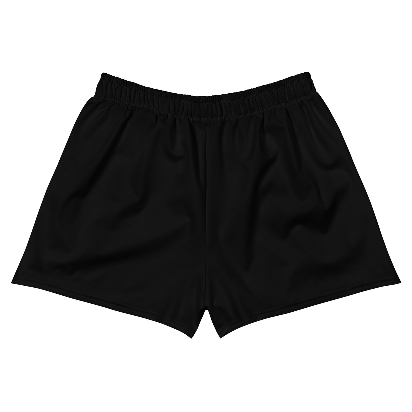 I AM WELL Women’s Black Athletic Shorts w/ White Logo