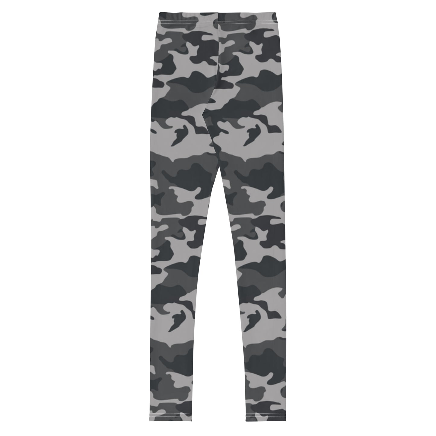 I AM WELL Young Men's Leggings Camo w/ Black Logo