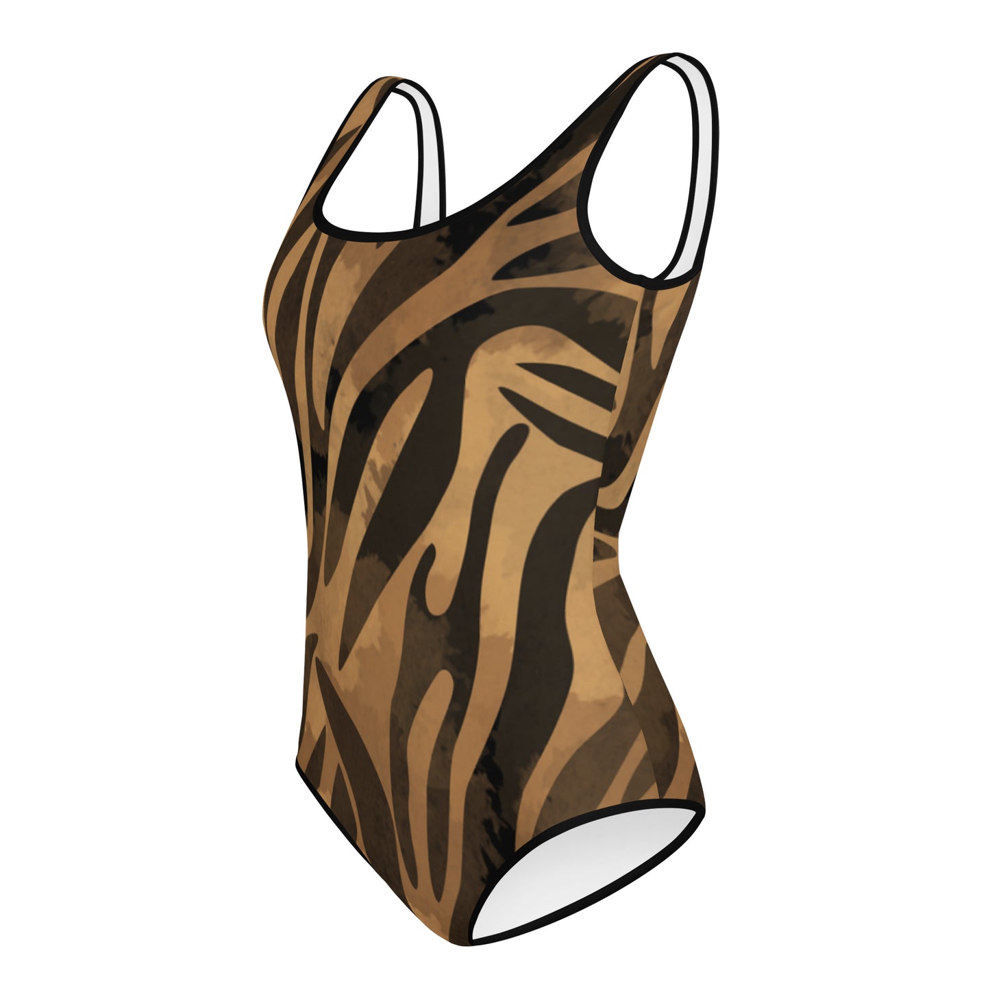 I AM WELL Young Ladies' One-Piece Swimsuit Safari