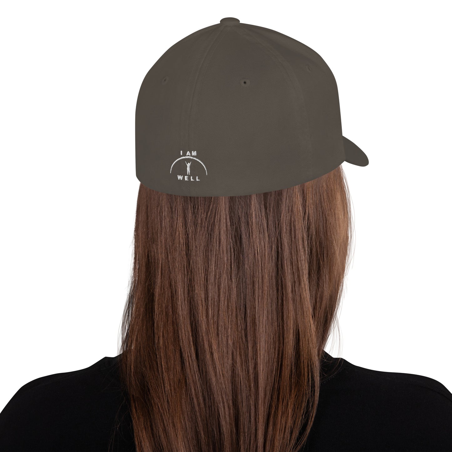 I AM WELL Women's Structured Twill Cap - White Logo (multiple color options)