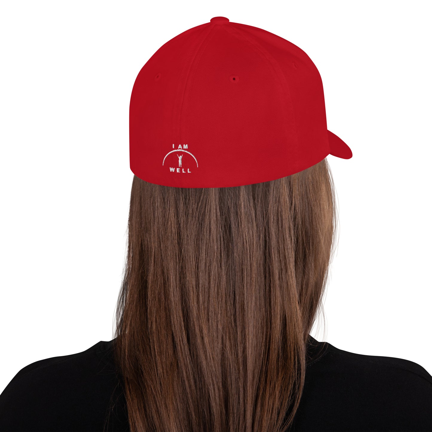 I AM WELL Women's Structured Twill Cap - White Logo (multiple color options)