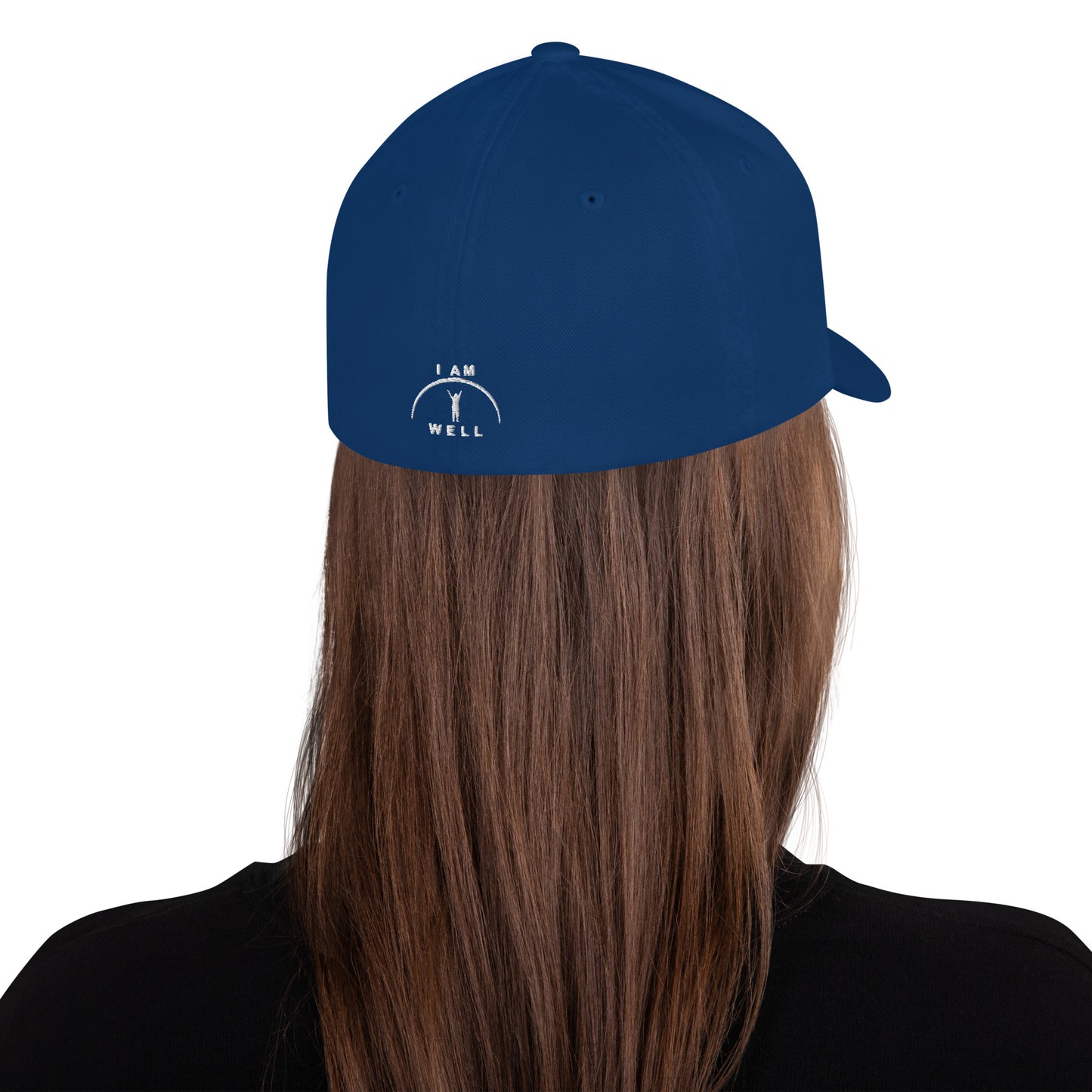 I AM WELL Women's Structured Twill Cap - White Logo (multiple color options)