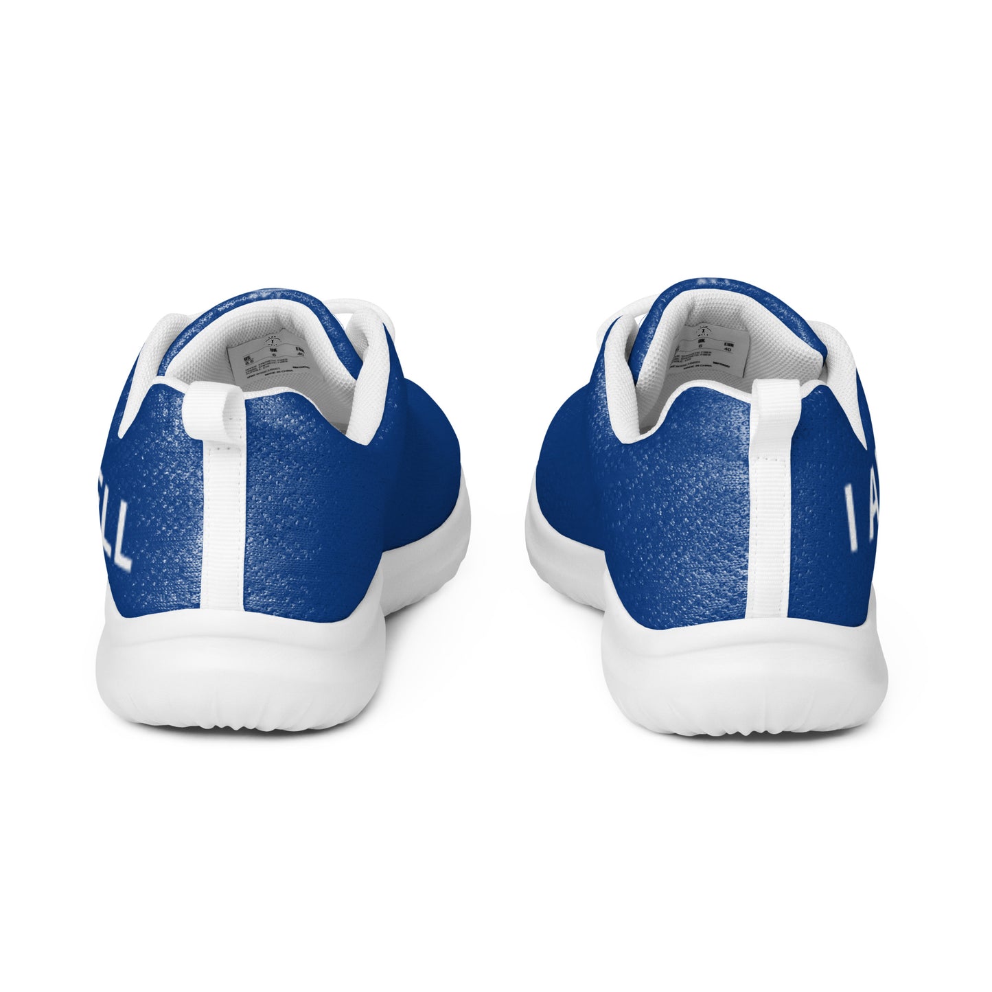 I AM WELL Men’s Athletic Shoes - Blue w/ White Logo