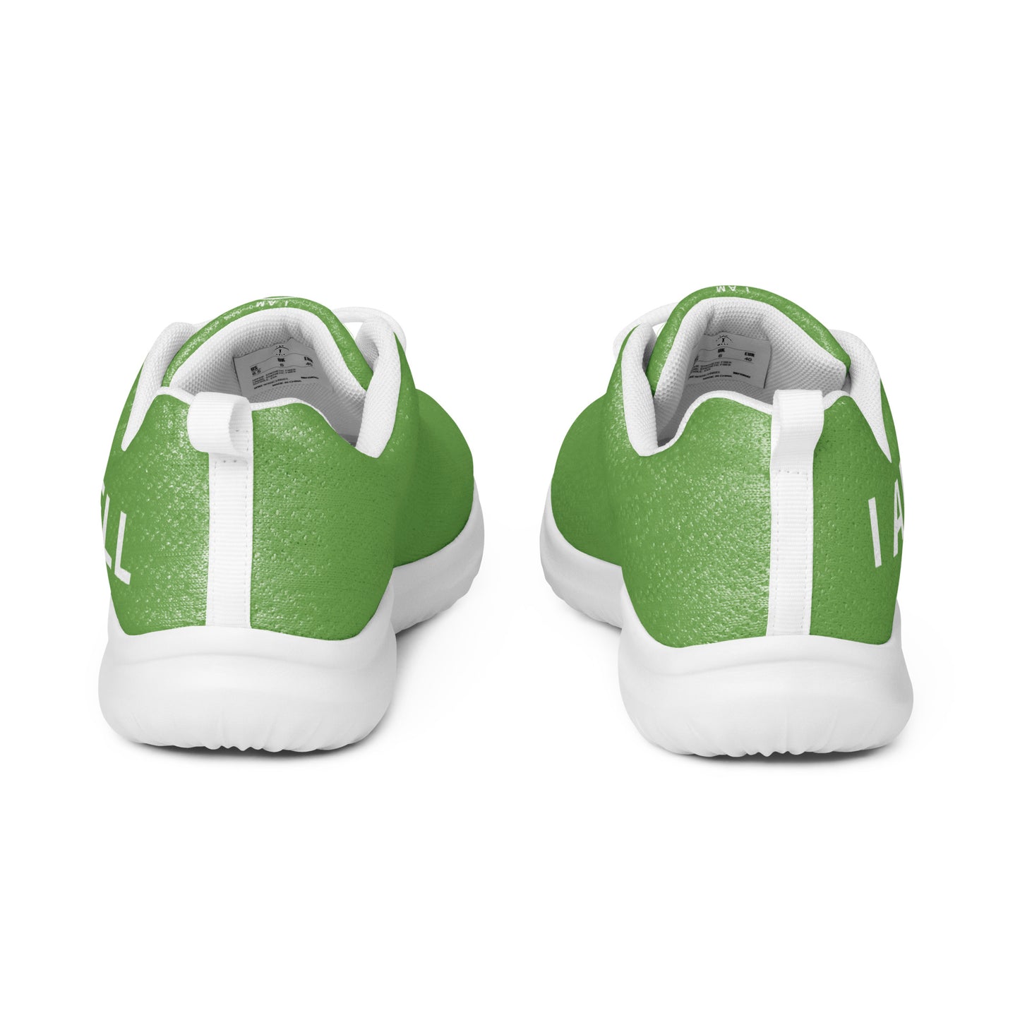 I AM WELL Men’s Athletic Shoes - Green w/ White Logo