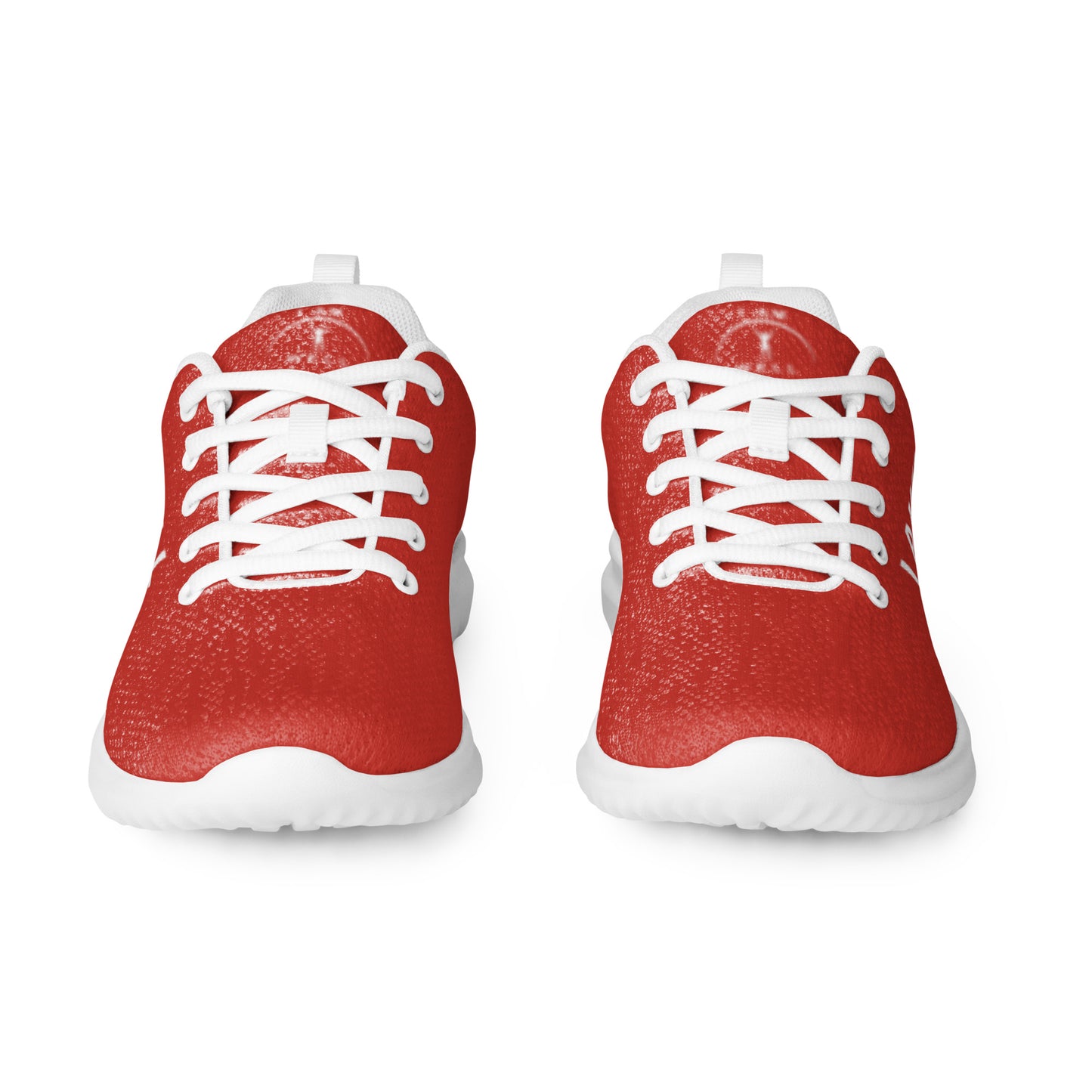 I AM WELL Men’s Athletic Shoes - Red w/ White Logo