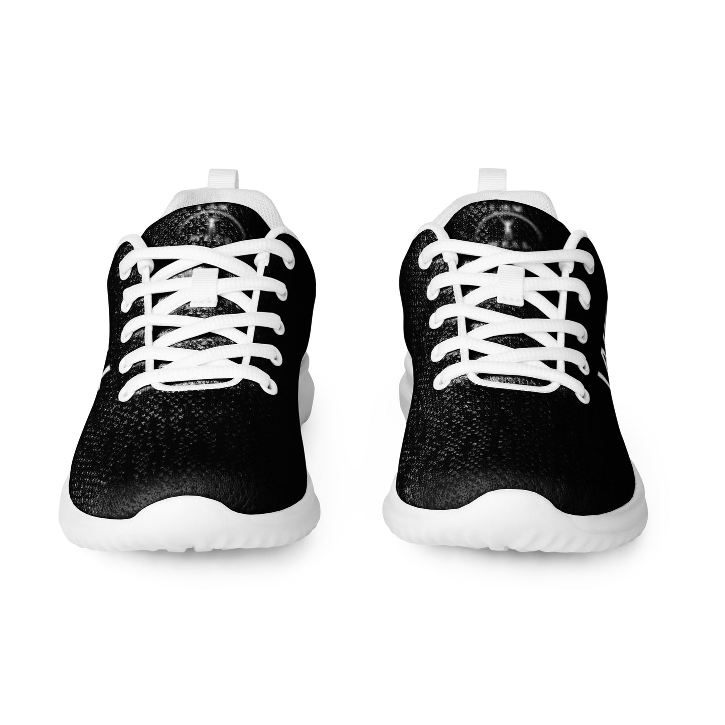 I AM WELL Men’s Athletic Shoes - Black w/ White Logo