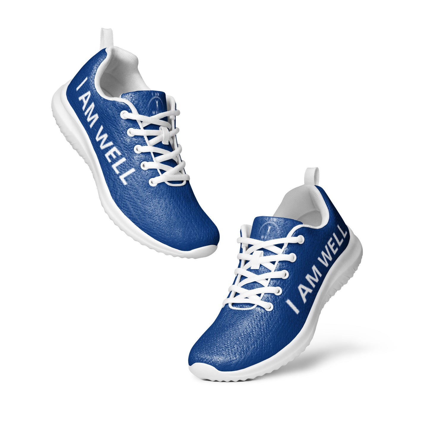 I AM WELL Men’s Athletic Shoes - Blue w/ White Logo