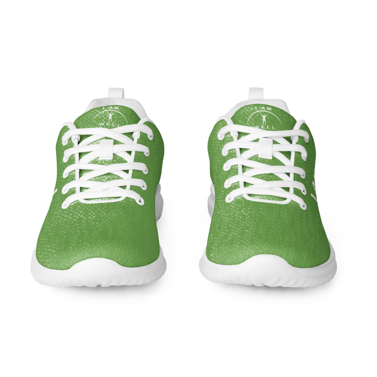 I AM WELL Men’s Athletic Shoes - Green w/ White Logo