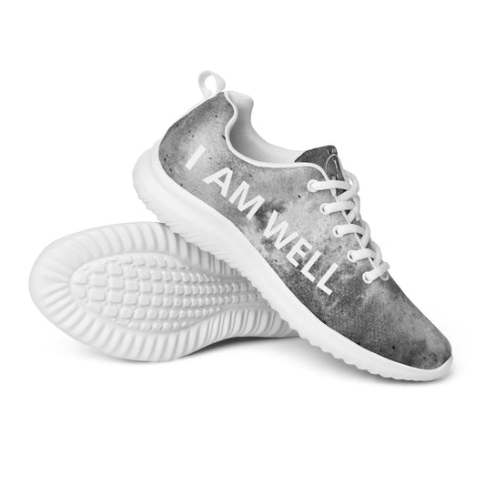 I AM WELL Men’s Athletic Shoes - Smoke w/ White Logo