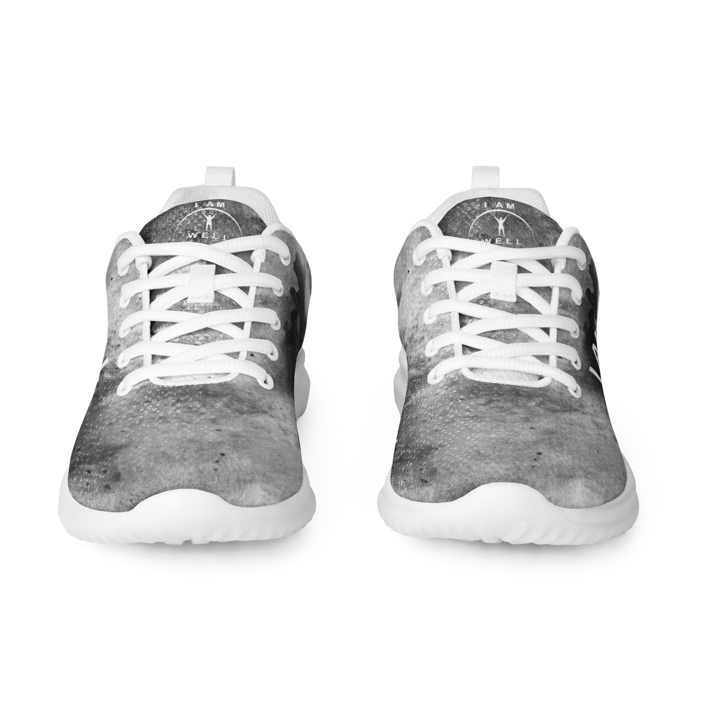 I AM WELL Men’s Athletic Shoes - Smoke w/ White Logo