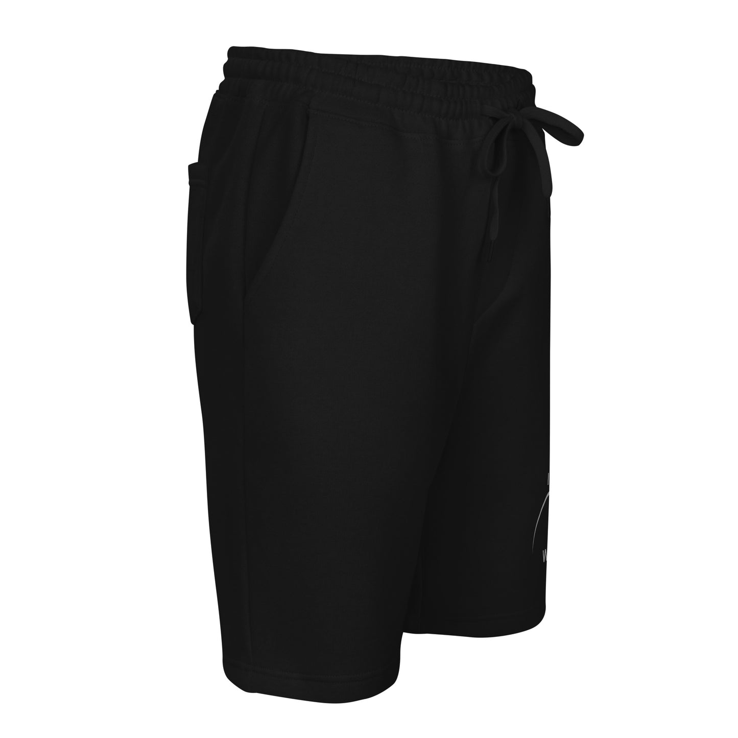 I AM WELL Men's Fleece Shorts - Grey Logo - (multiple color options)