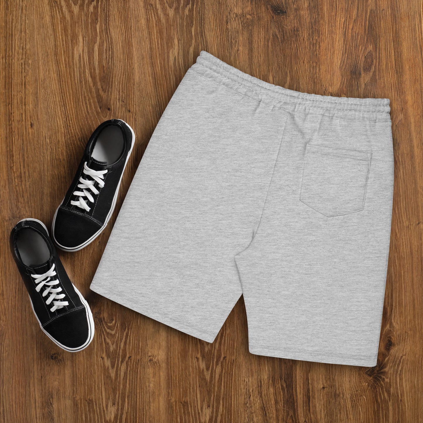 I AM WELL Men's Fleece Shorts - Grey Logo - (multiple color options)