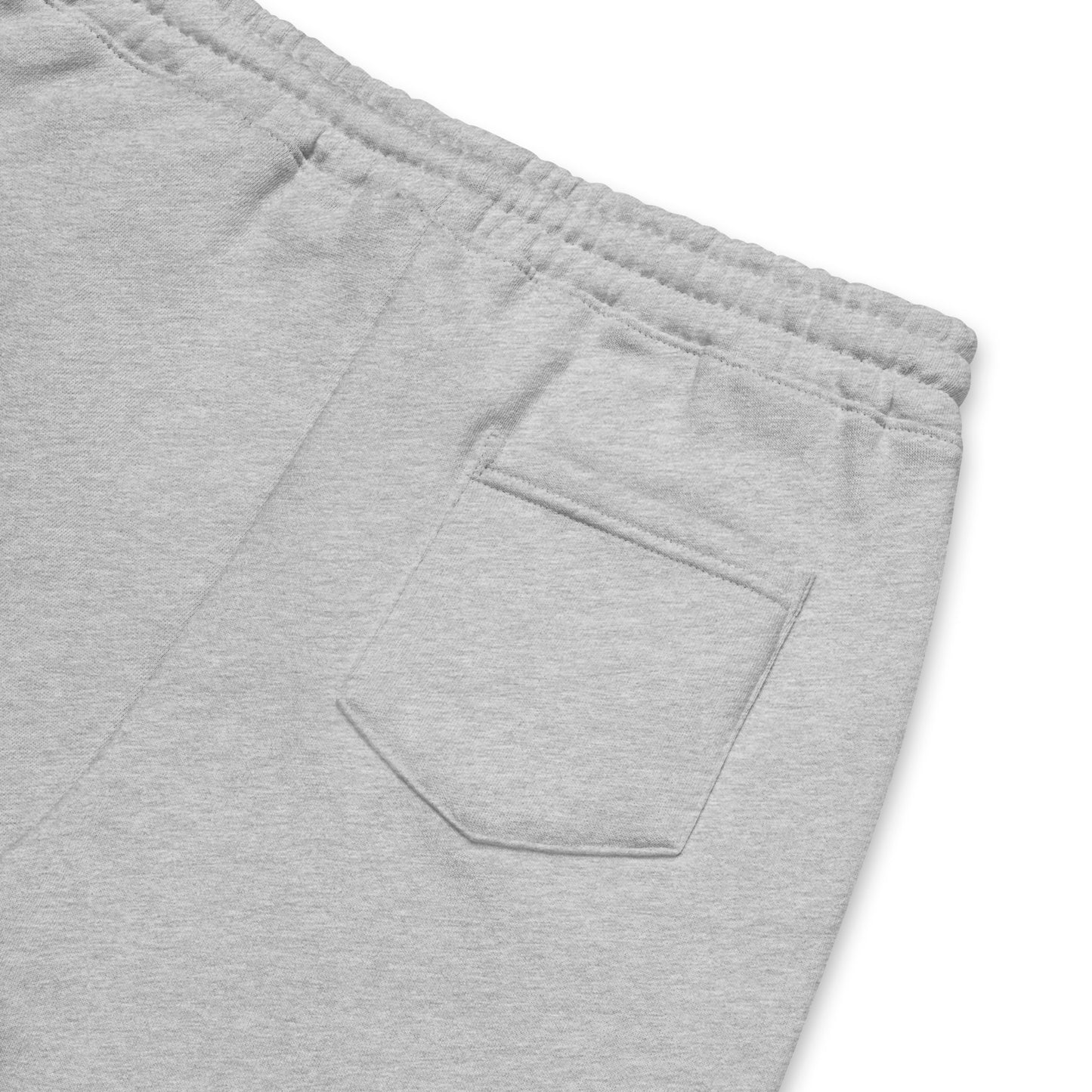 I AM WELL Men's Fleece Shorts - Grey Logo - (multiple color options)