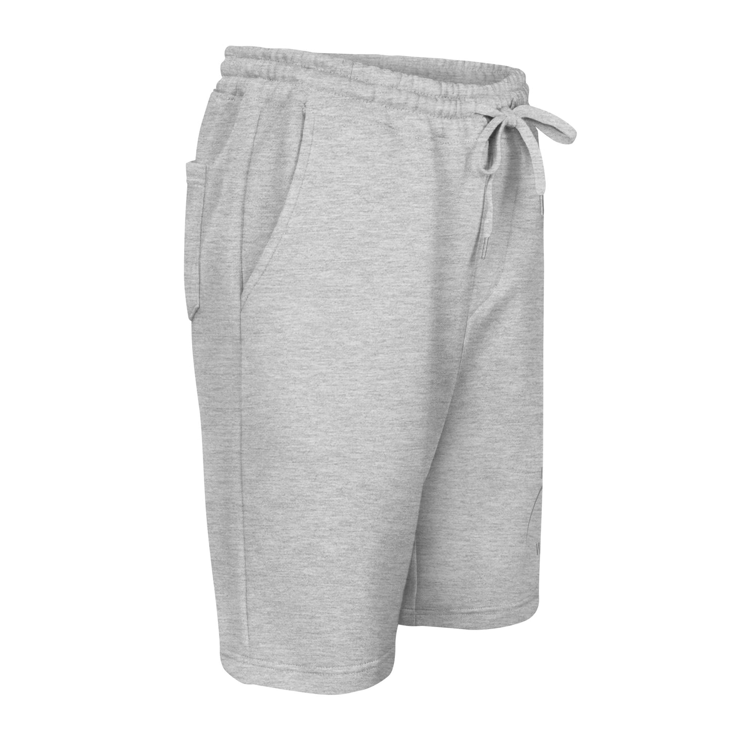 I AM WELL Men's Fleece Shorts - Grey Logo - (multiple color options)