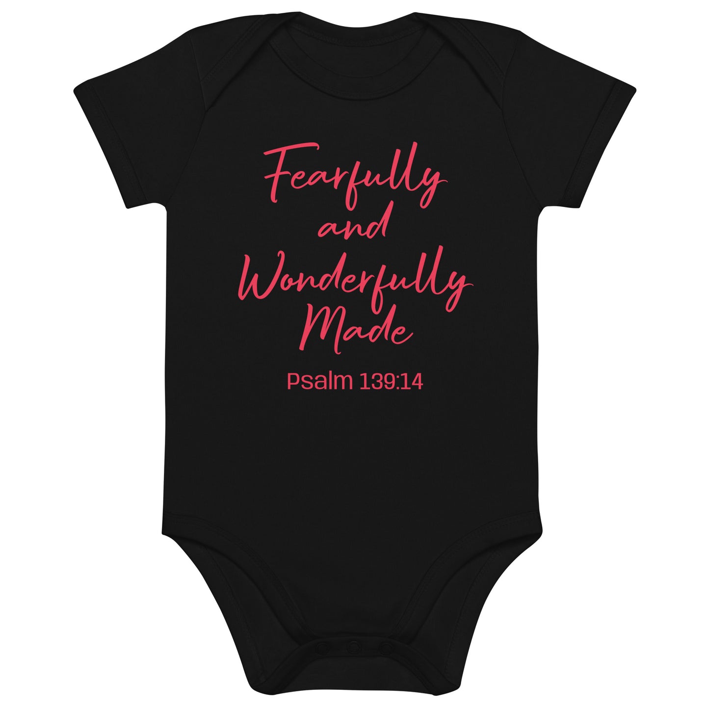 I AM WELL Baby Girls' Organic Cotton Onesie (multiple color options)