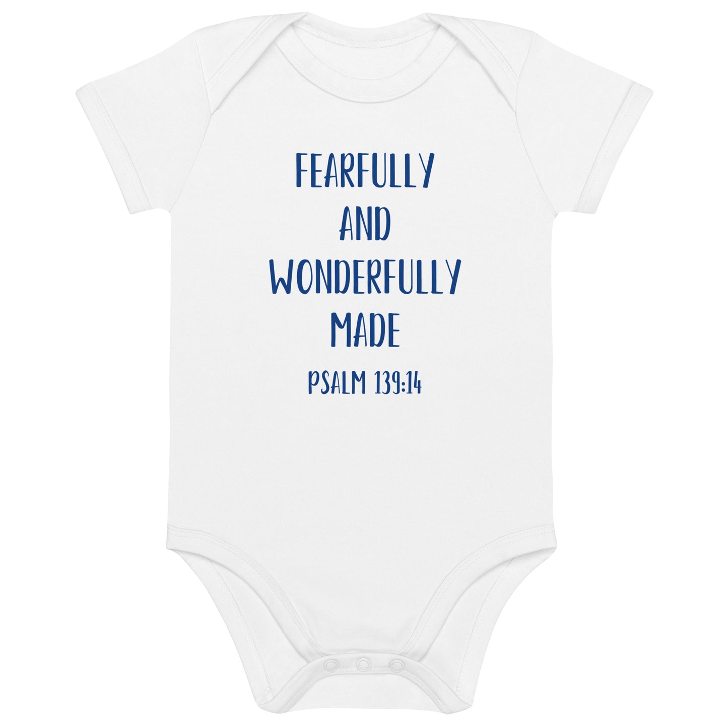 I AM WELL Baby Boys' Organic Cotton Onesie (multiple color options)