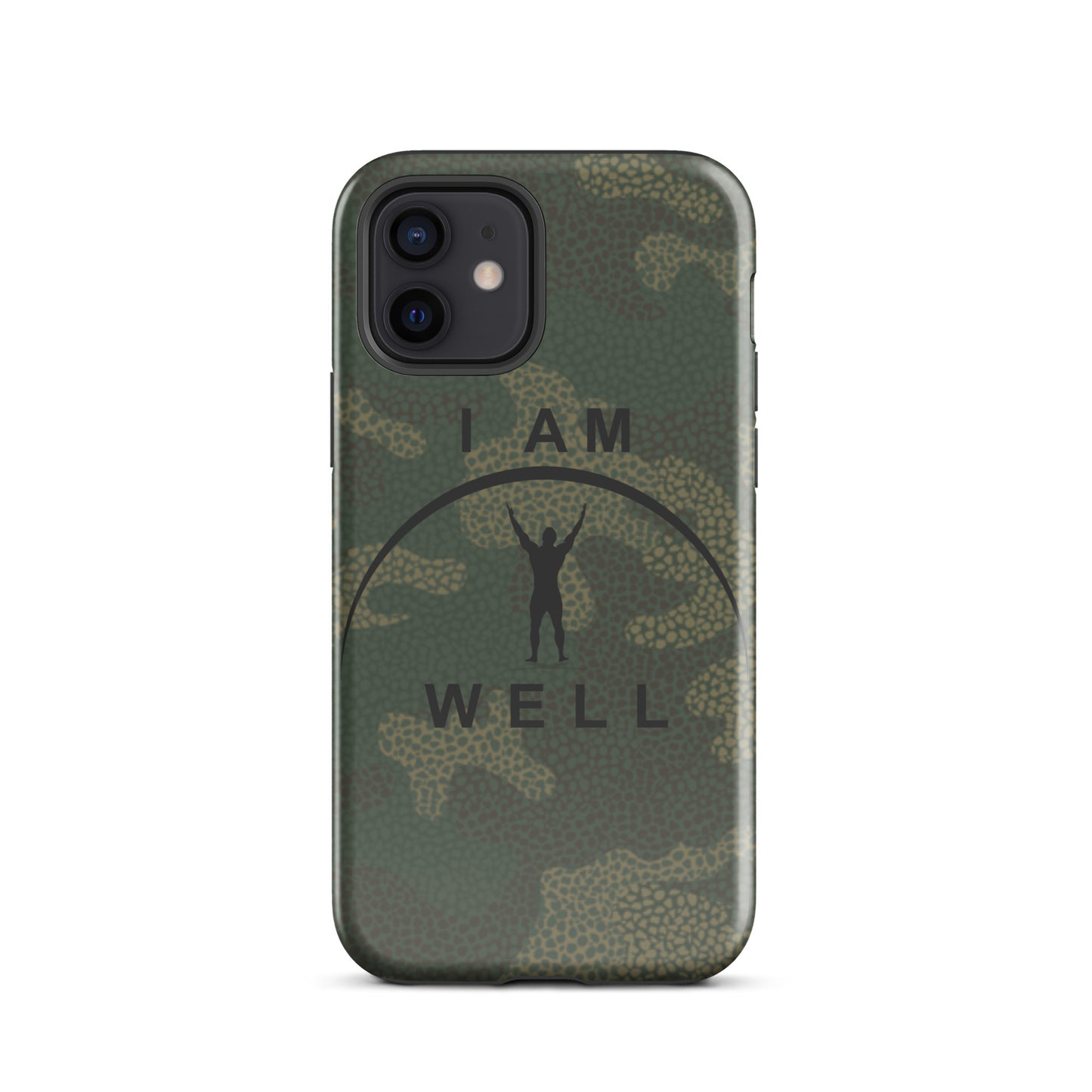 I AM WELL Tough Case for iPhone®  Men's Camo w/ Black Logo