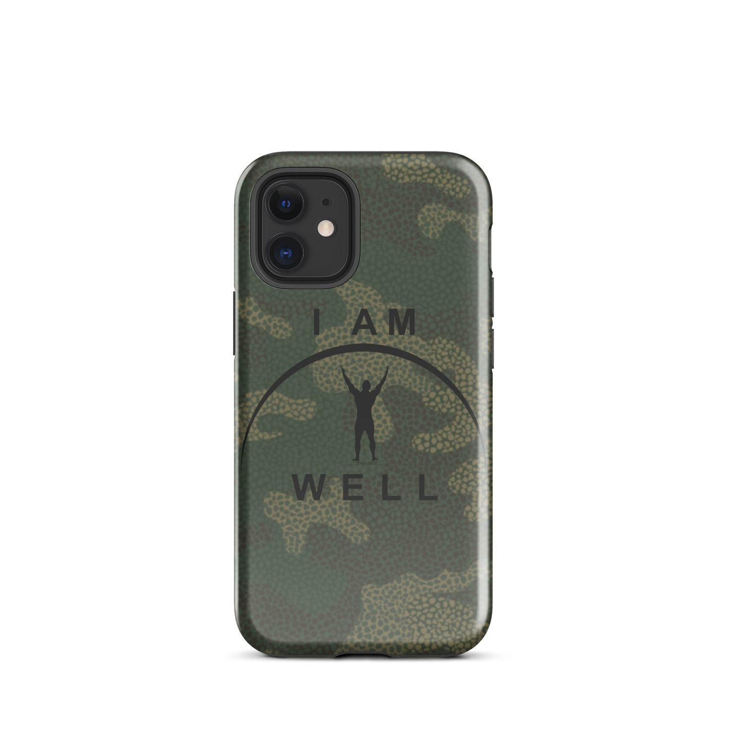 I AM WELL Tough Case for iPhone®  Men's Camo w/ Black Logo