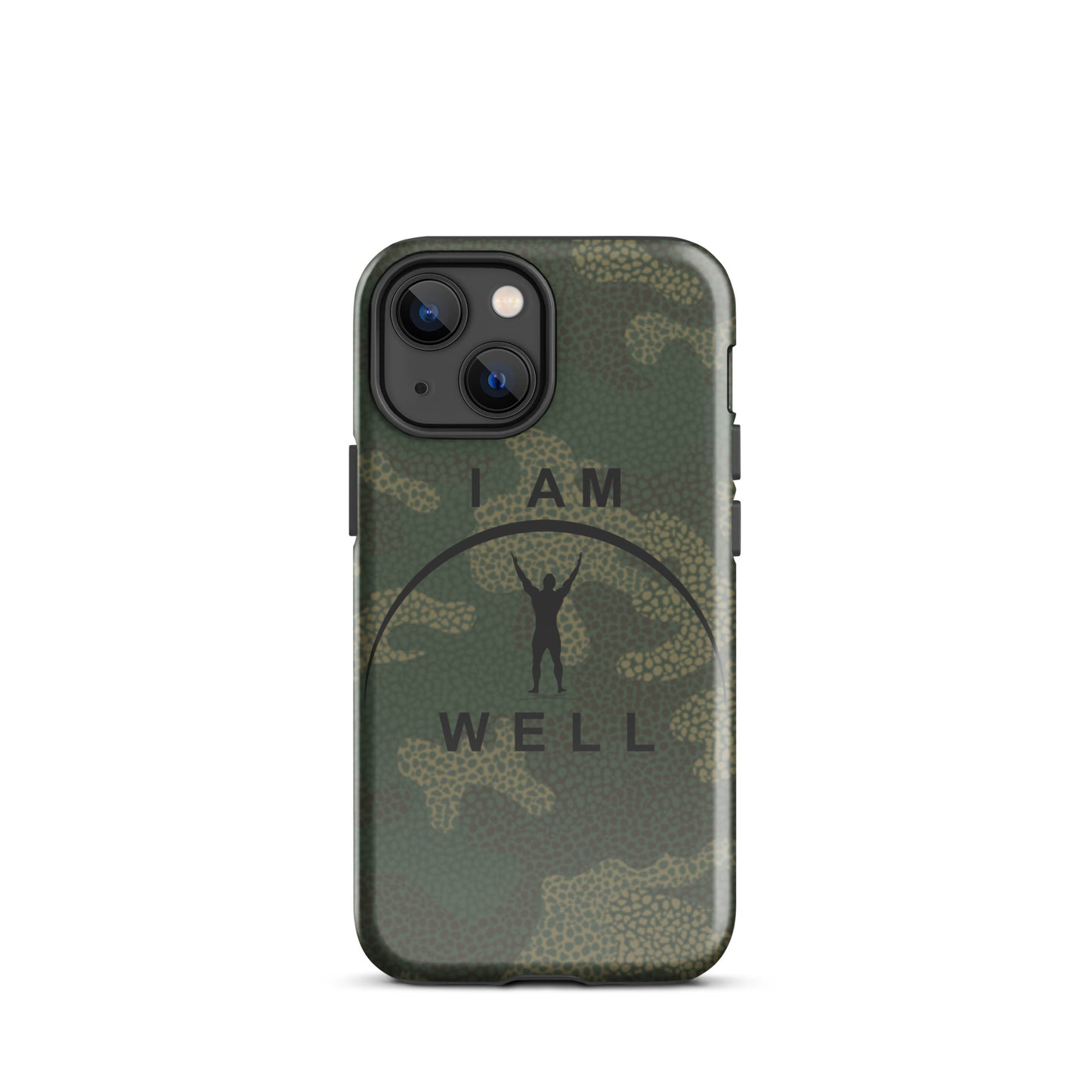 I AM WELL Tough Case for iPhone®  Men's Camo w/ Black Logo