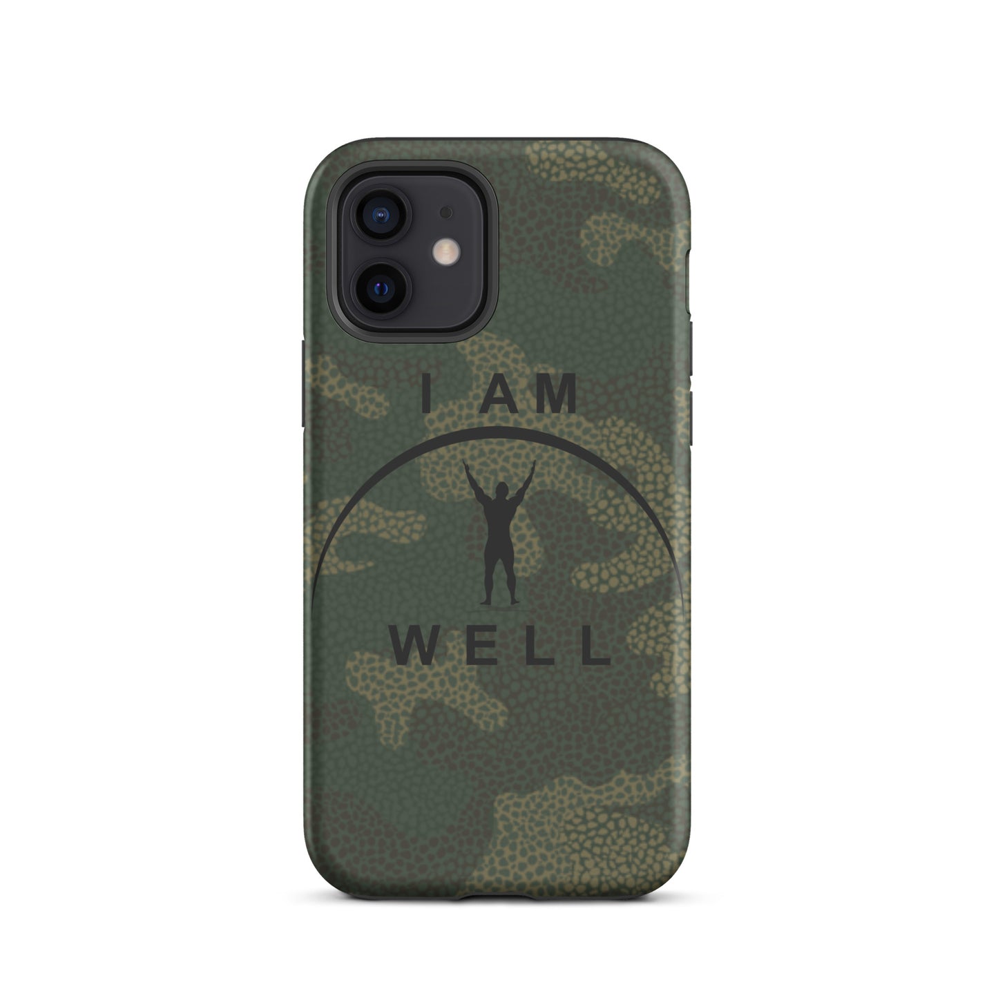 I AM WELL Tough Case for iPhone®  Men's Camo w/ Black Logo