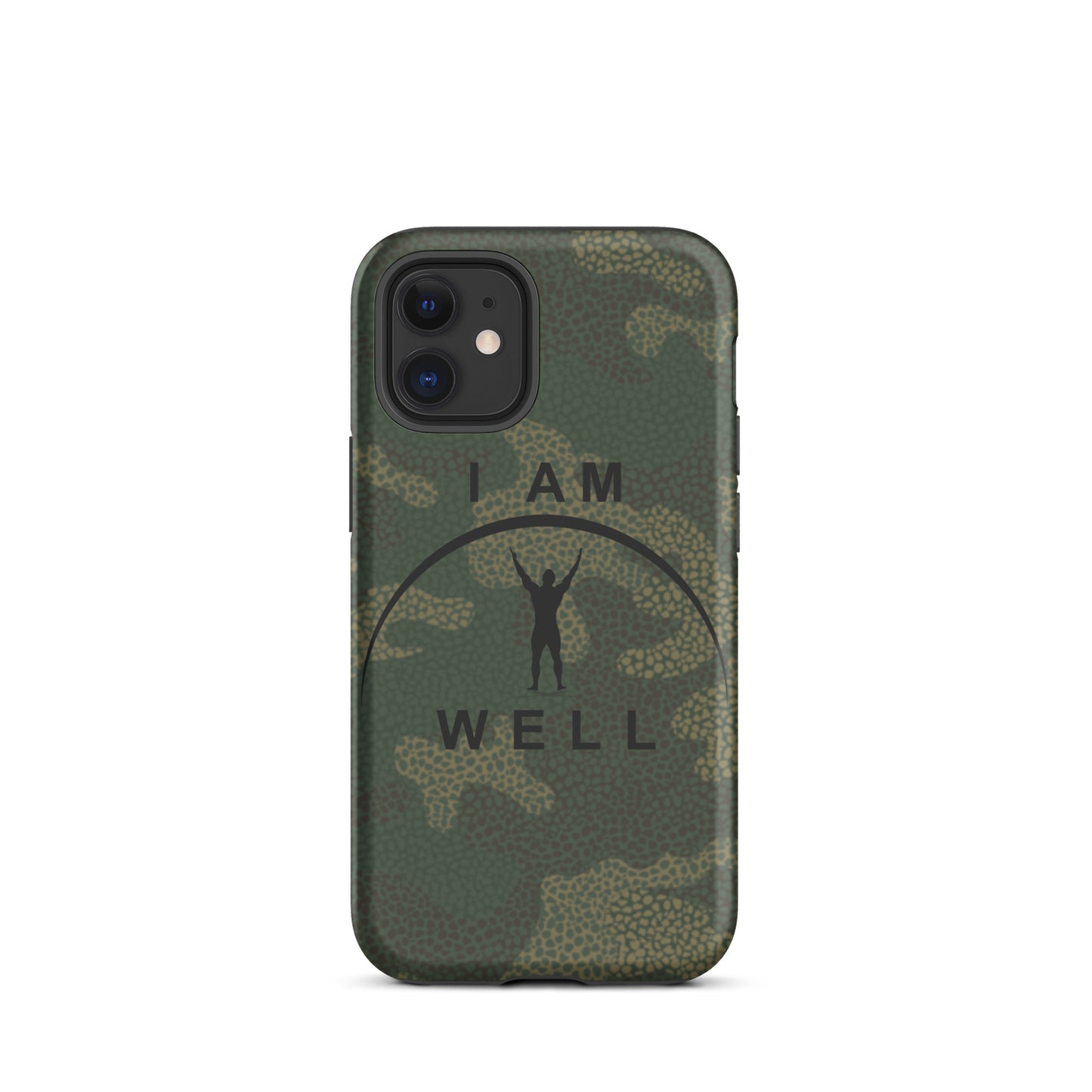 I AM WELL Tough Case for iPhone®  Men's Camo w/ Black Logo