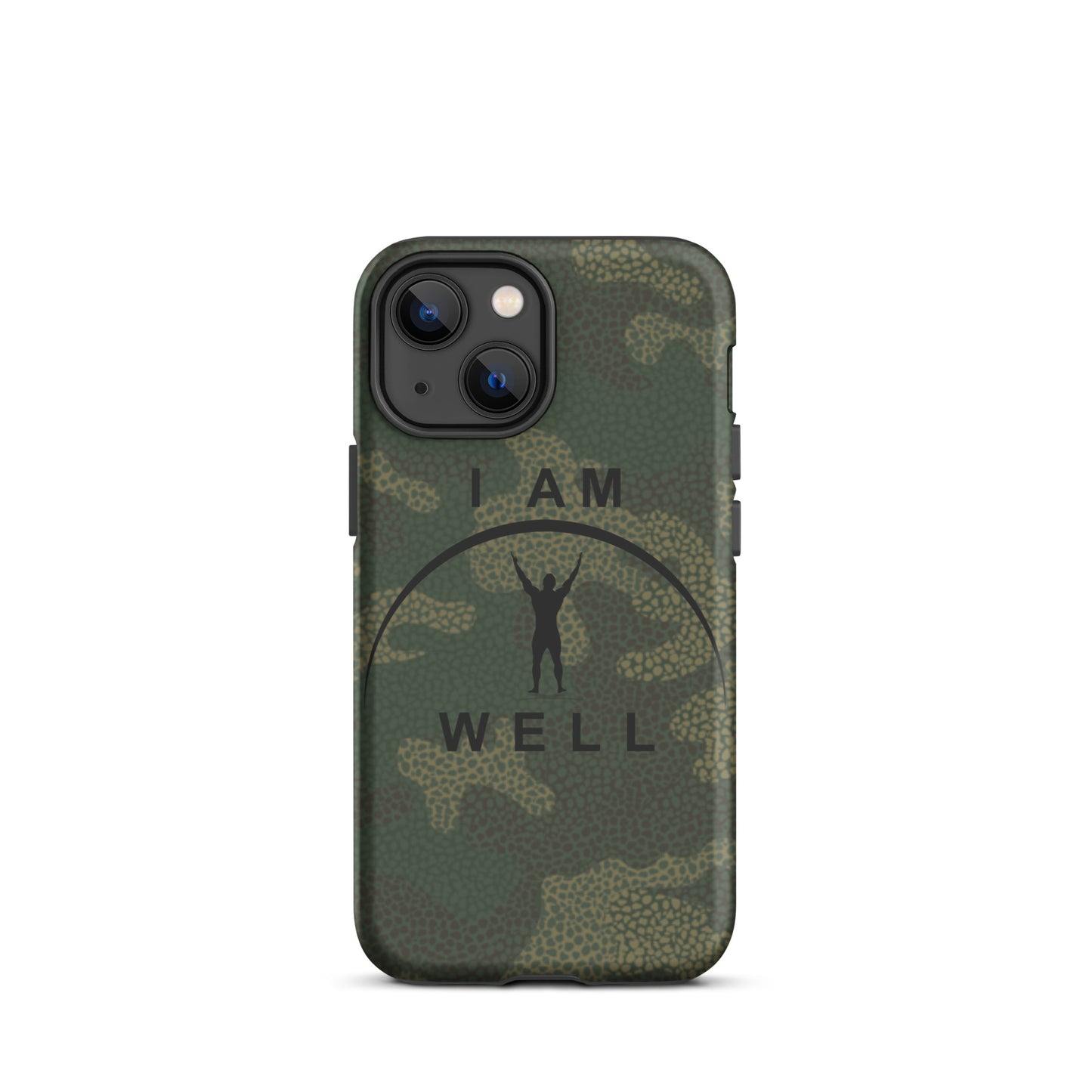 I AM WELL Tough Case for iPhone®  Men's Camo w/ Black Logo