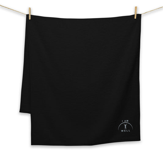 I AM WELL Men's Cotton Towel w/ Grey Logo (various sizes and colors)