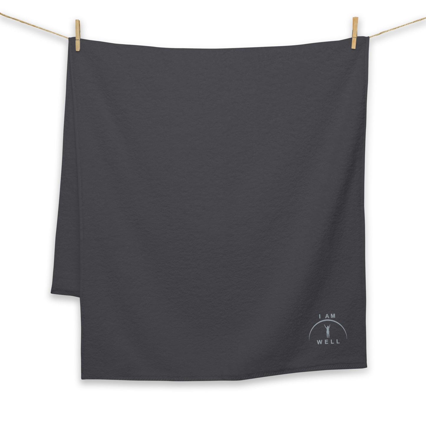 I AM WELL Women's Cotton Towel w/ Grey Logo (various sizes and colors)