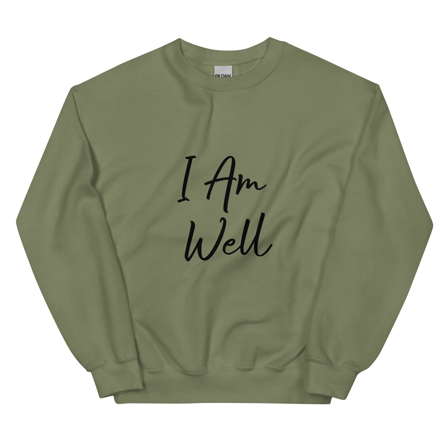 I AM WELL Women's Sweatshirt w/ Black Logo (multiple color options)