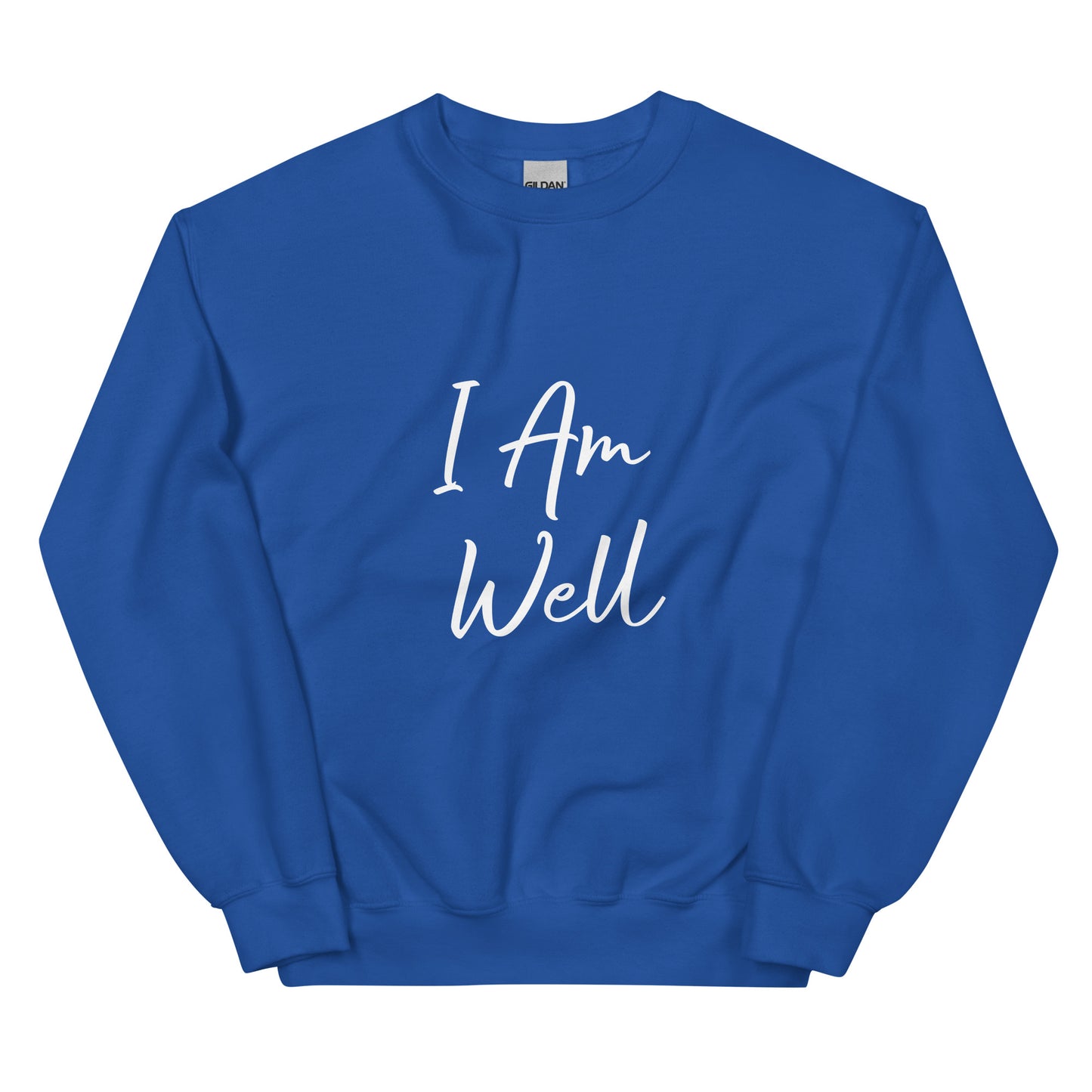 I AM WELL Women's Sweatshirt w/ White Logo (multiple color options)