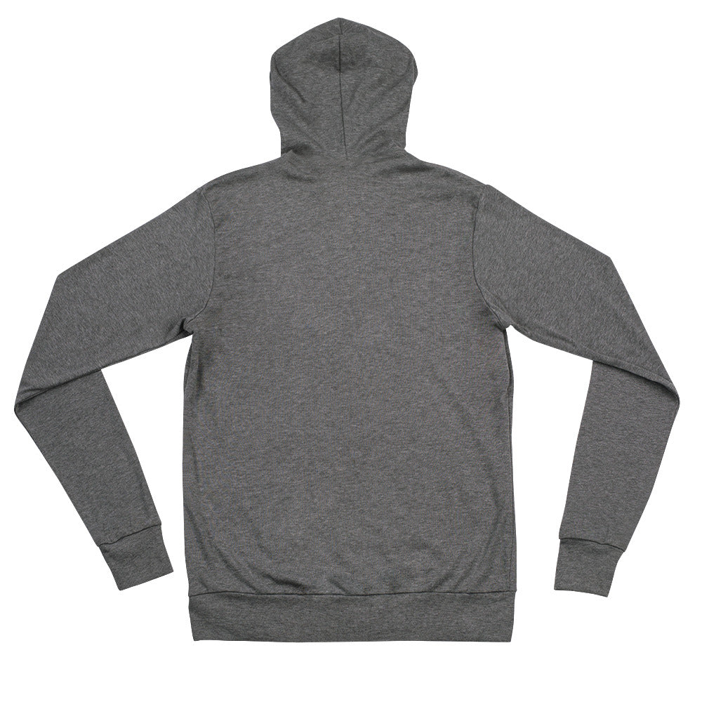 I AM WELL Men's Zip Hoodie - White Logo (multiple color options)