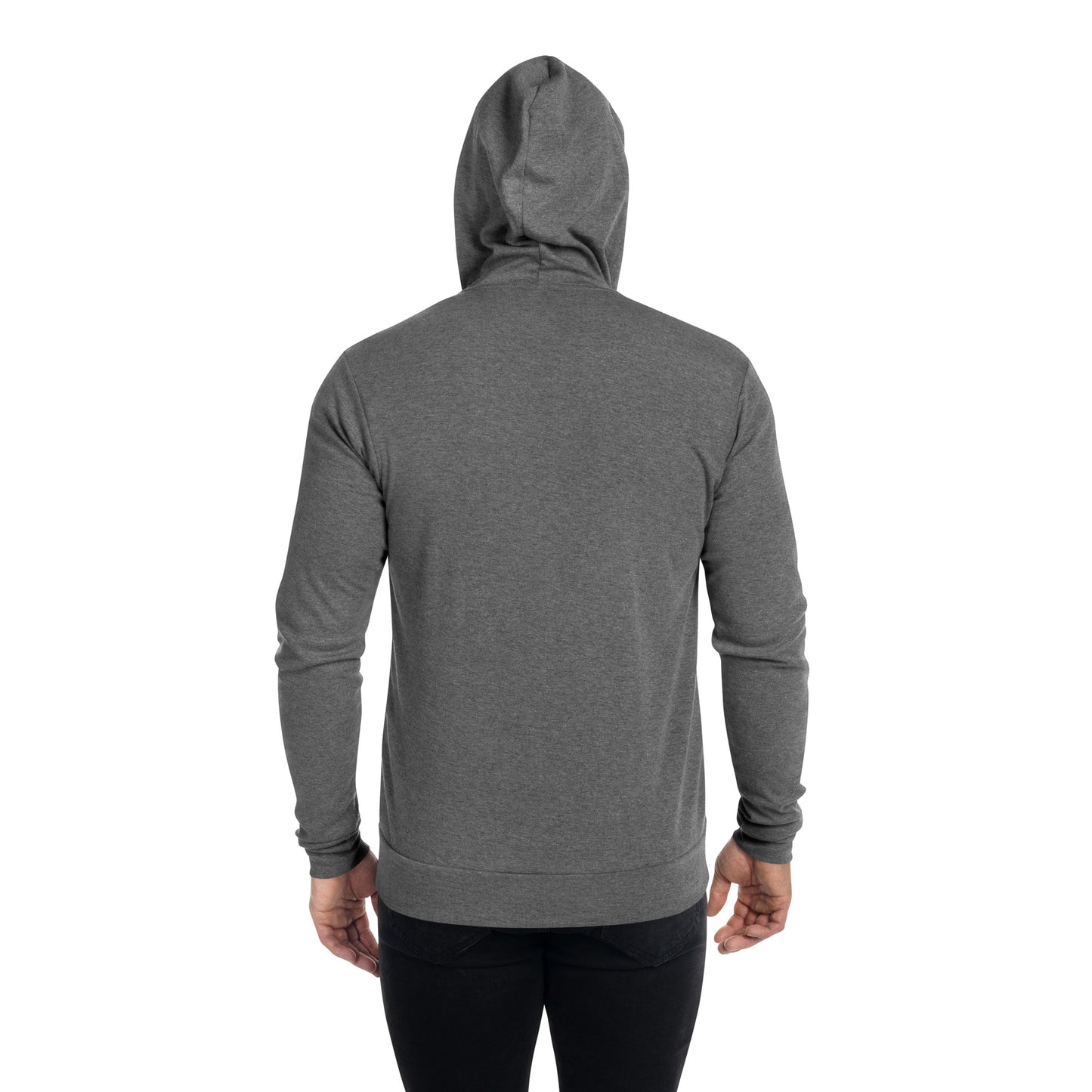 I AM WELL Men's Zip Hoodie - White Logo (multiple color options)