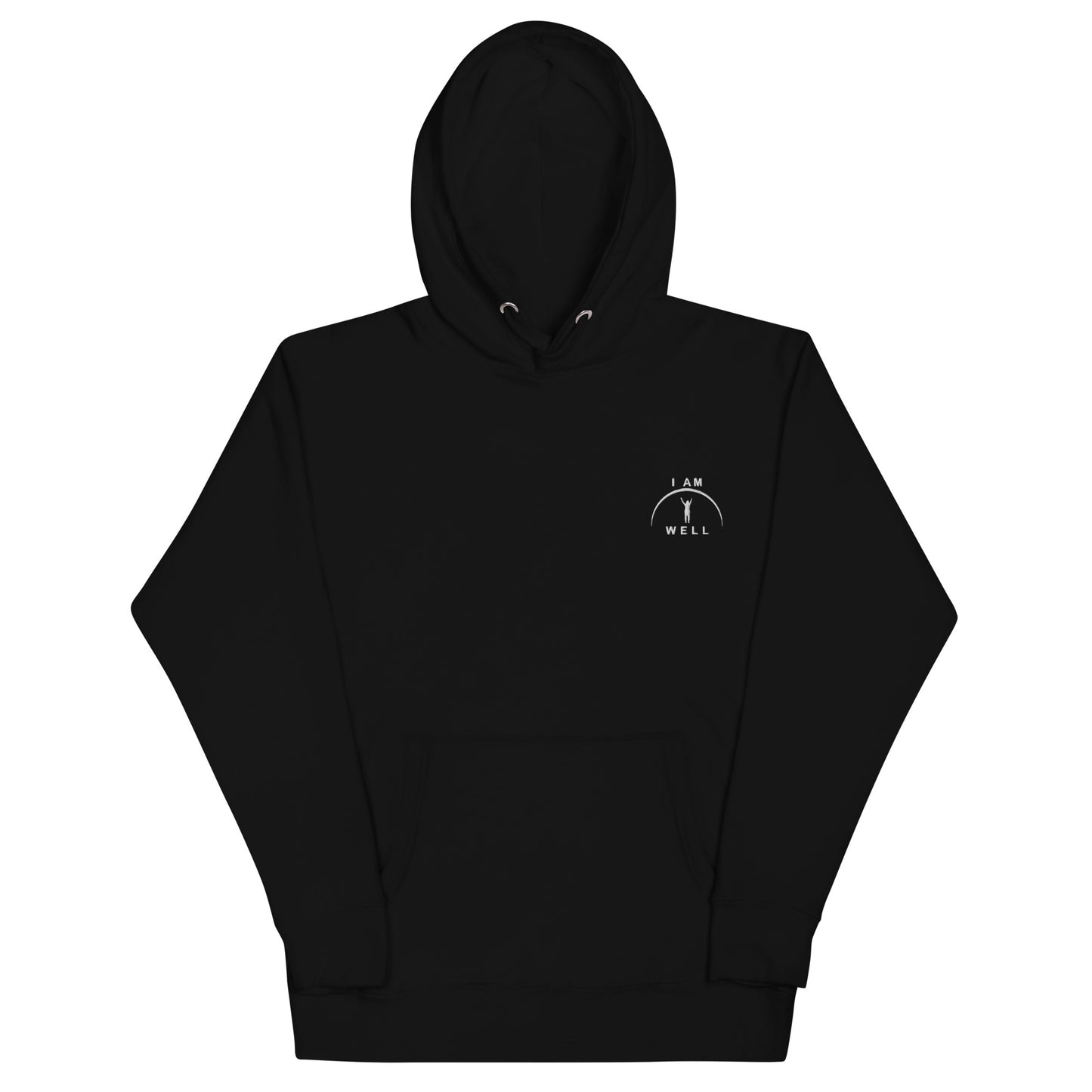 I AM WELL Women's Hoodie w/ White Logo (multiple color options)