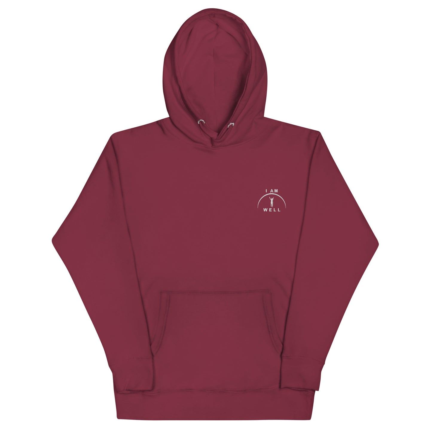 I AM WELL Women's Hoodie w/ White Logo (multiple color options)