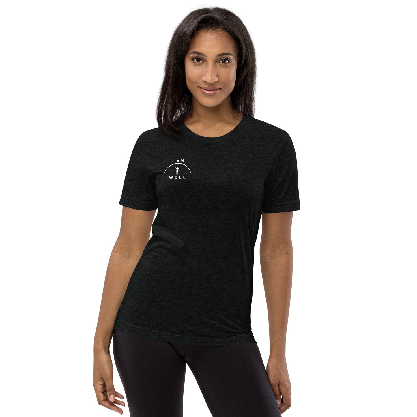 I AM WELL Women's Tri-Blend T-shirt w/ White Logo (multiple color options)